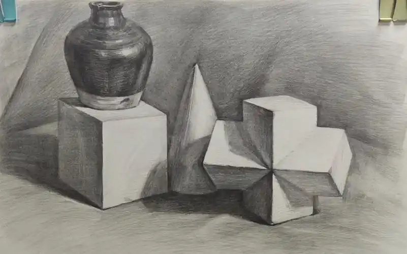 素描四级考级录屏一