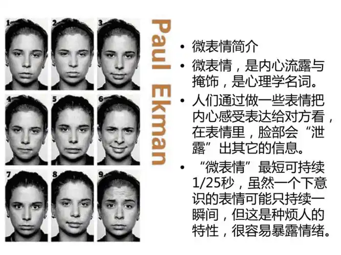 微表情研究pptppt