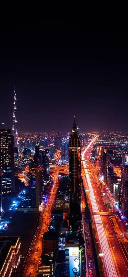 城市的美好夜晚