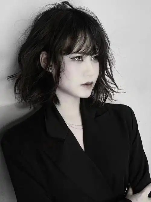 短发烫发蛋卷头法式烫发减龄发型木马卷港风烫发贵阳烫发贵阳染发贵阳