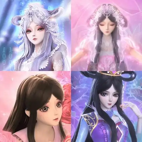 叶罗丽:新版的罗丽造型绝了,白发银纱,霸气拽姐,多亏了毒夕绯_王室_戏