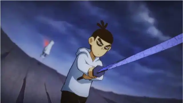 刺客伍六七:伍六七好帅啊,拿着大刀所向睥睨