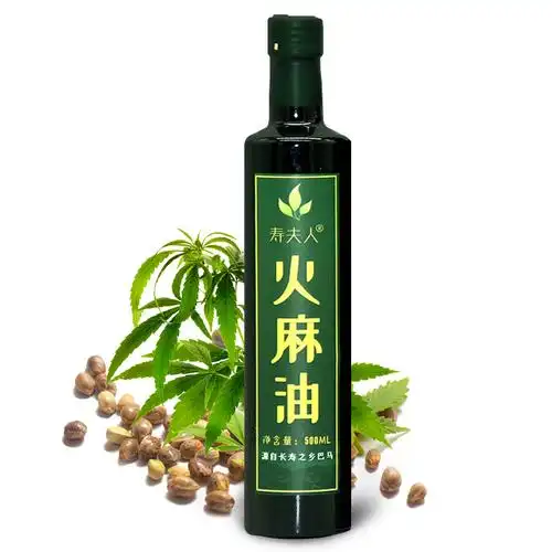 火麻油特级500ml巴马寿夫人正品纯麻籽油天然一级食用家用蜂蜜水