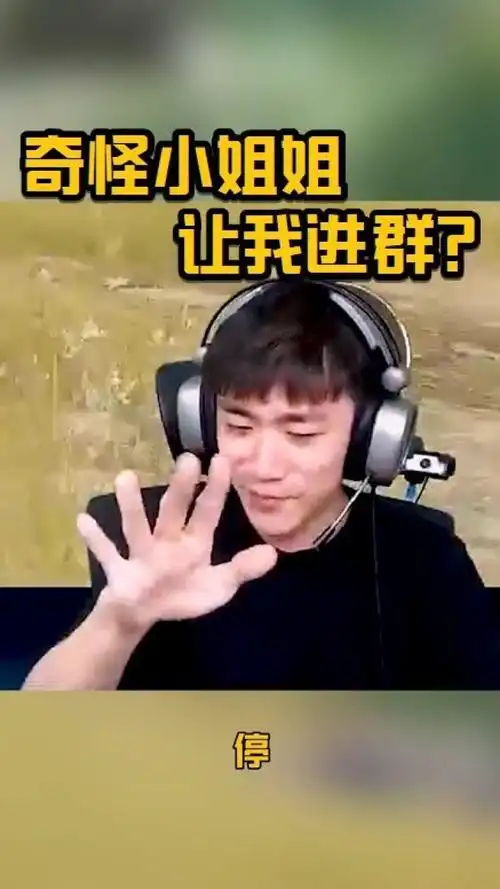 和平精英不求人这个小姐姐好奇怪让我加微信不说还让我进群