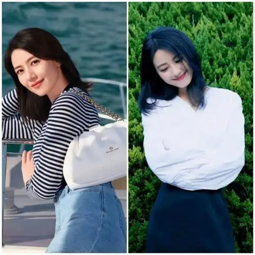 高圆圆夏季穿搭