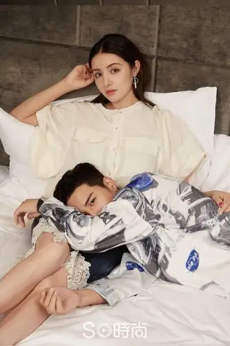 姜潮麦迪娜夫妇时尚写真今日上线