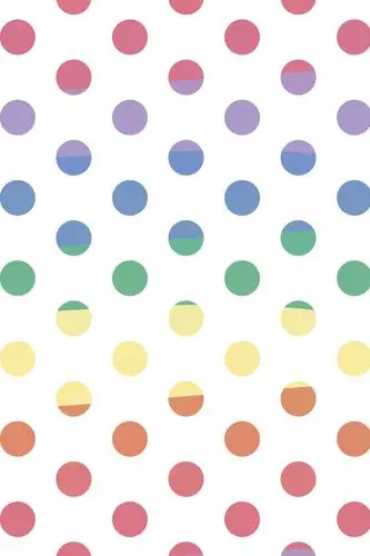 艺术彩色圆点图案横幅