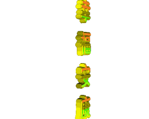 白色背景幸福安康旋转五颜六色gif动图_动态图_表情包下载_soogif