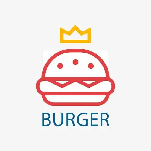 卡通 汉堡 logo免抠素材免费下载_觅元素51yuansu.com