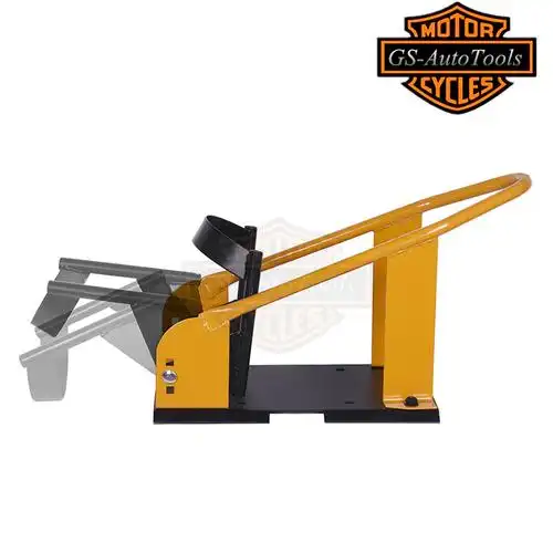 停车架起拖车前轮支撑架固定架展示架车架