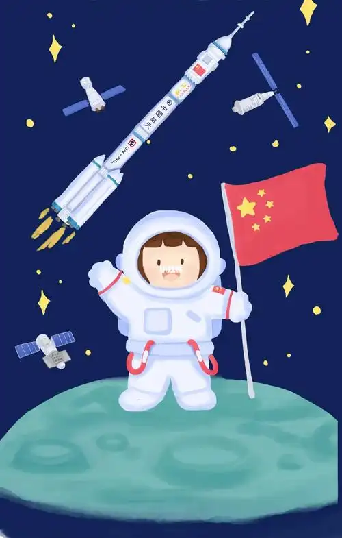 带孩子了解中国航天cr乔智大叔