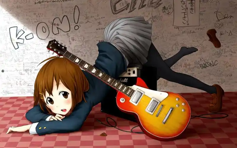 弹吉他的动漫少女图片第8张