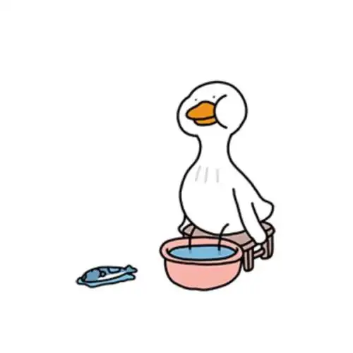 卡通头像可达鸭