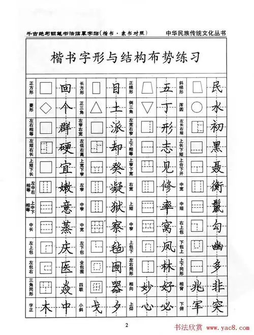 钢笔书法临摹字帖楷书隶书对照千古绝句