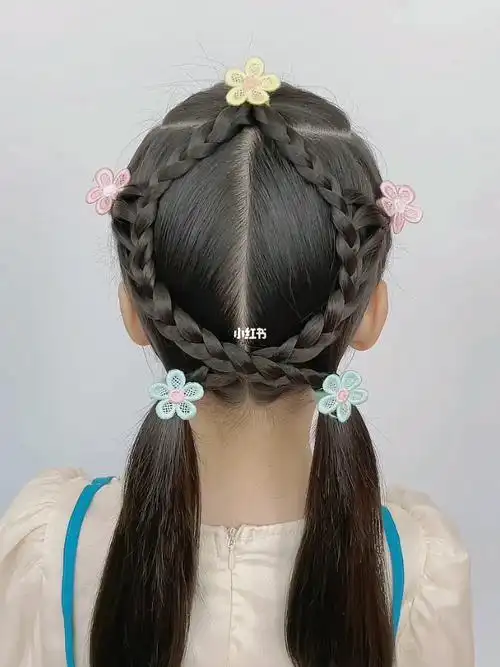 幼儿园简单发型