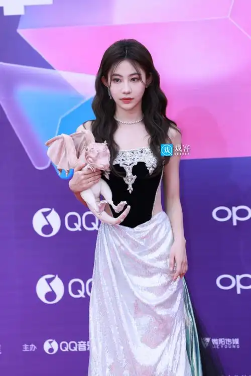 袁一琦古堡在逃公主##qq音乐巅峰盛典##巅峰盛典红毯