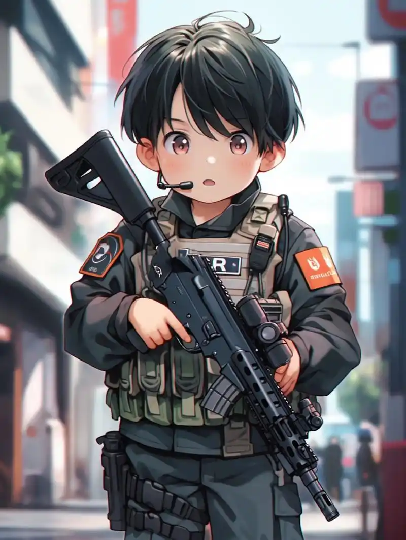 特警系列头像|帅萌特警出任务啦