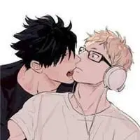 动漫小清新基友头像一对