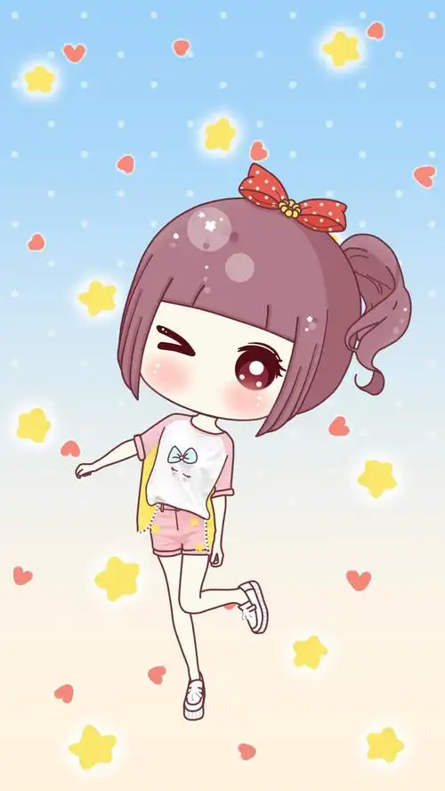 小琢,卡通,壁纸,头像,手绘,q版,插画,原创,唯美,梦幻,小清新