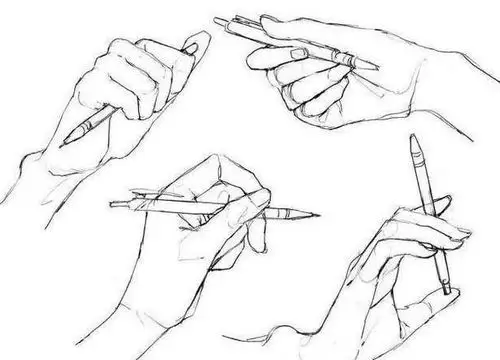 精选动漫人物的手怎么画动漫人物手部姿势的画法