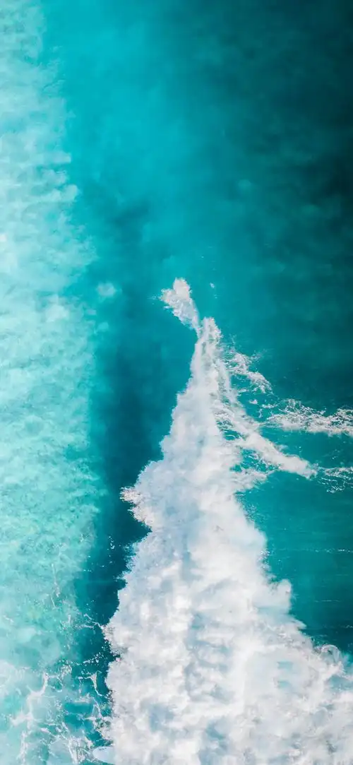 "清新海浪"手机高清壁纸·原图上传,记得查看原图再保存.