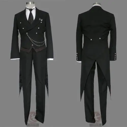 执事巴斯蒂cos衣服动漫游戏管家晚礼服燕尾服cosplay男装