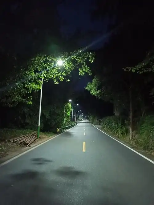 太阳能夜晚效果