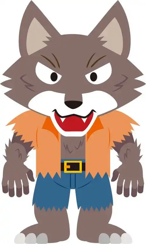 狼男- nicepsd 优质设计素材下载站