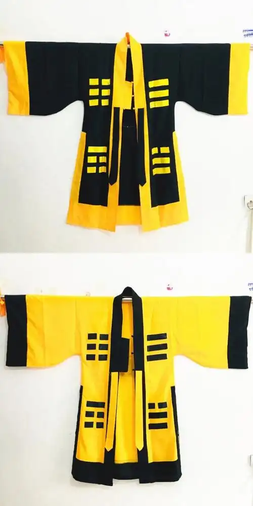 道教法衣道袍道士服道服道袍长袍套装万圣节古装武侠法衣太极八卦经衣