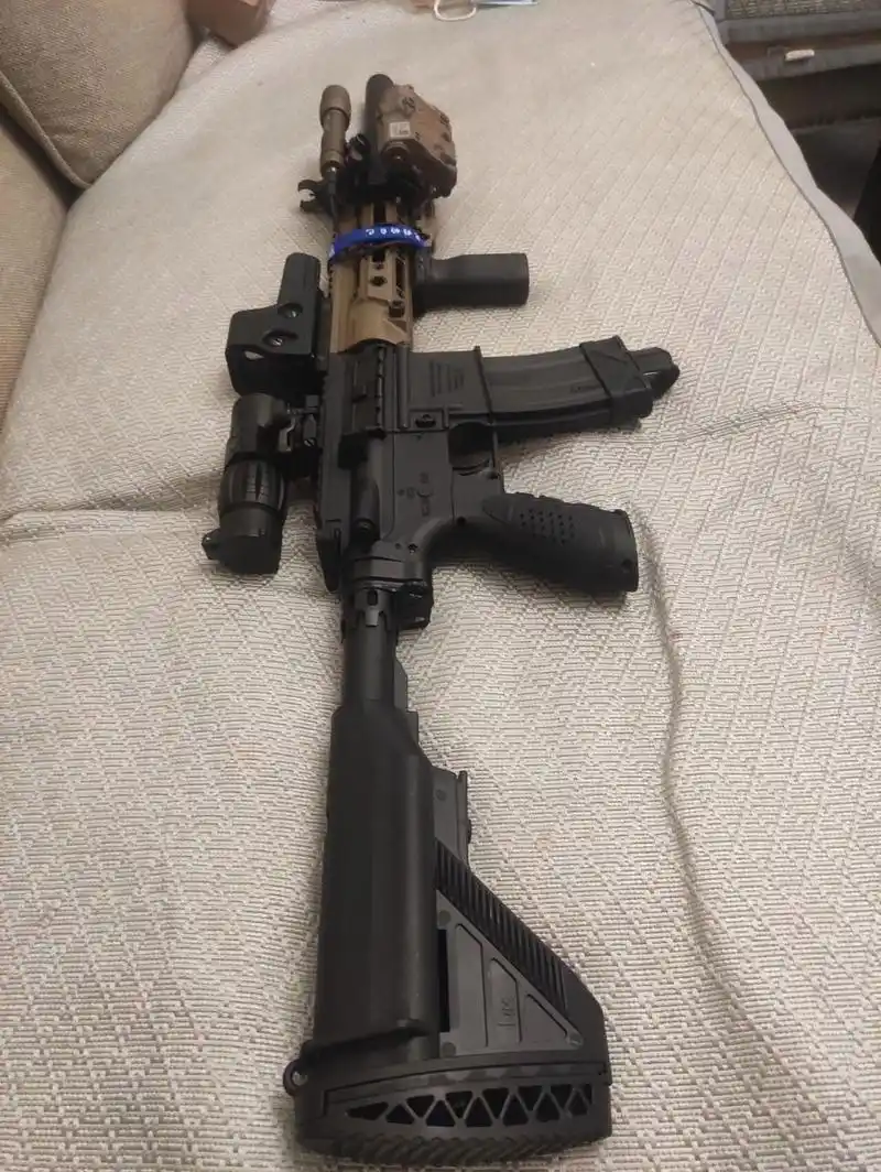 hk416c到hk416d的逐渐改变 锦明模型不可发射