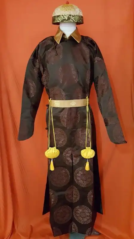 1331清朝皇帝/酒红常服