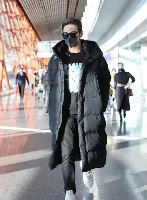 冬天帅气男生穿搭,男生穿衣搭配黄金法则