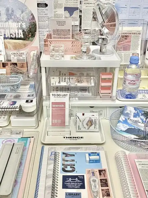 晒晒我的书桌  #书桌日常 #书桌布置  #ins风书桌  #书桌上有什么