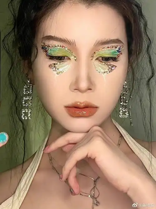 创意灵感妆容##种草