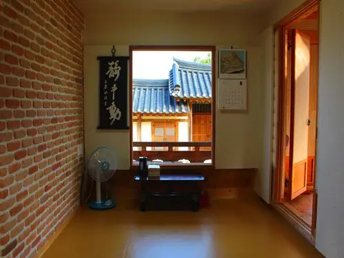 韩国传统暖炕房a (korean traditional ondol room a)