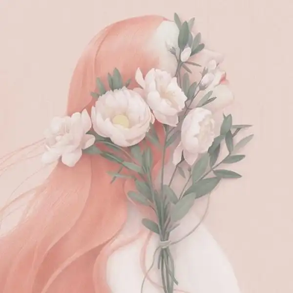 沈曦:唯美意境手绘女头 哪个作者_风景静物头像_我要个性网