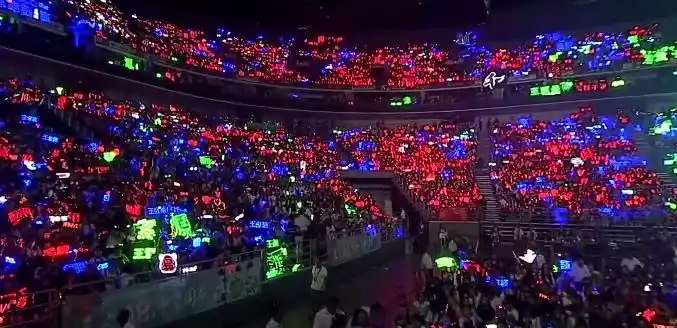 tfboys的三周年北京演唱会的花海