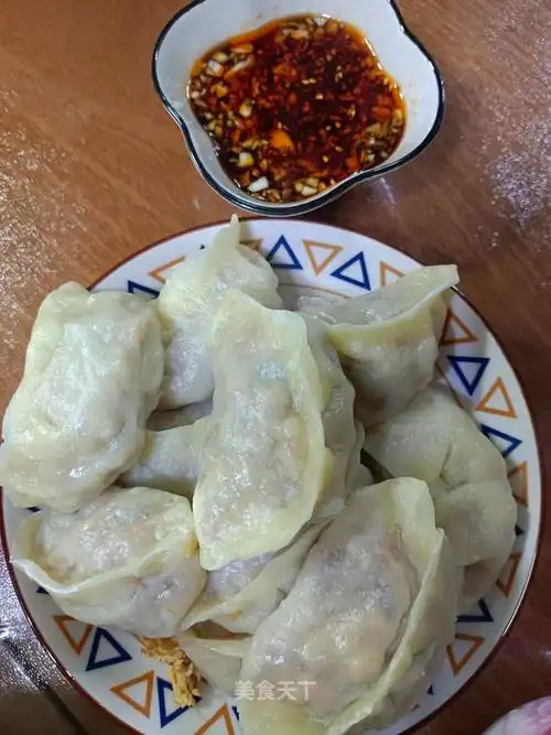 早餐素馅蒸饺清淡好吃