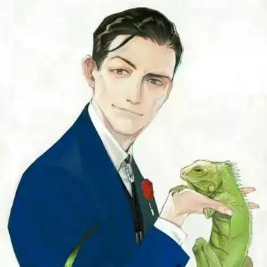 一组成熟大叔头像手绘霸气沧桑大叔范头像