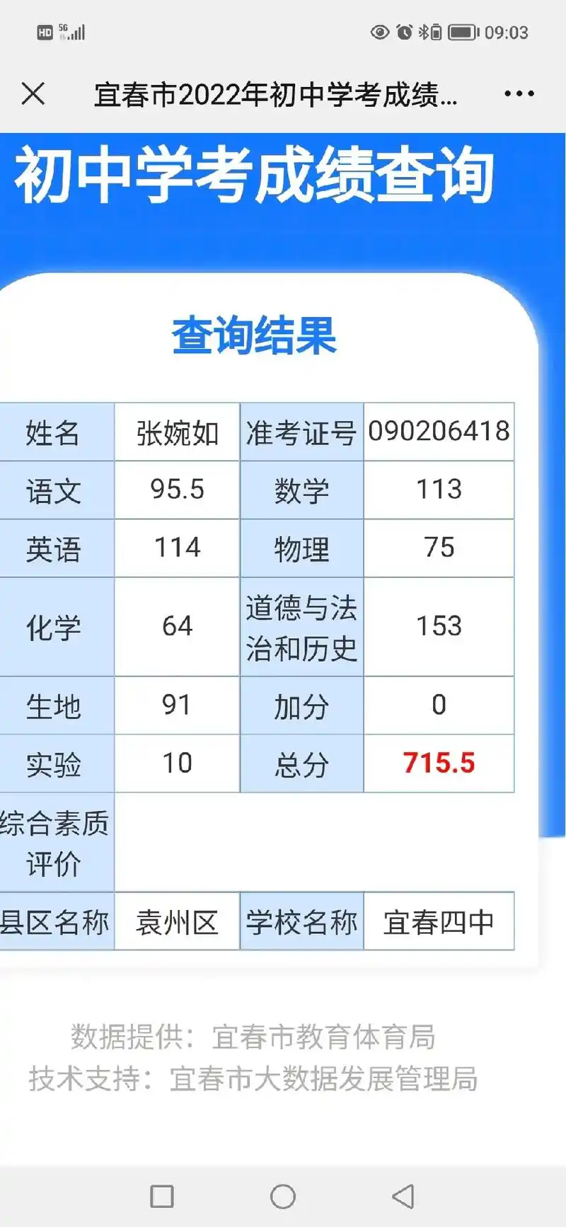 中考成绩出来了,尘埃落定,不是炫耀而是高兴,生活明朗,未来可 - 抖音