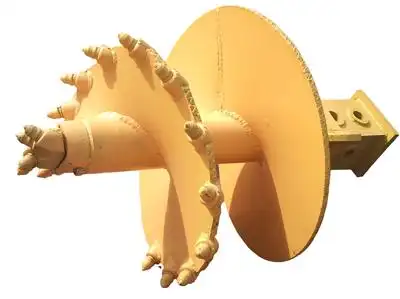 2015/07/13 产品描述: 首先在使用旋挖钻头钻进的时候需要松开钻机主