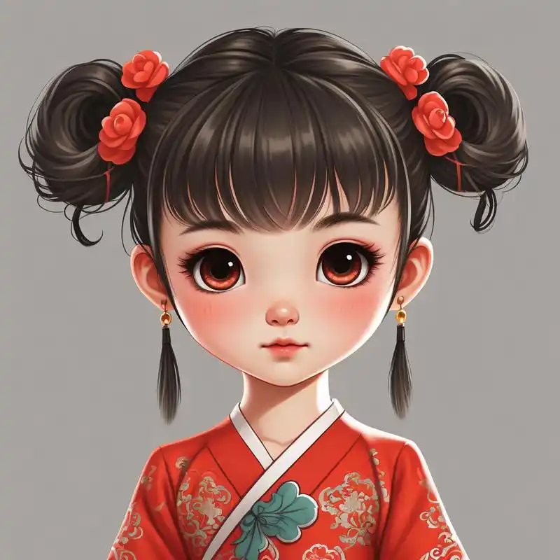 q版小女孩头像97超萌可爱!