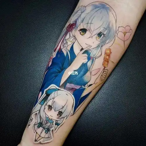 成都纹身二次元纹身卡通纹身