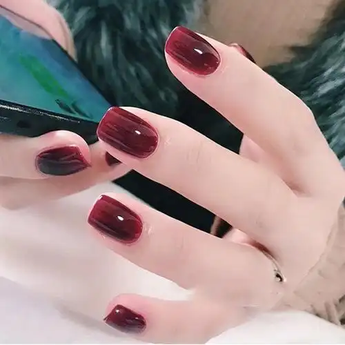 蒙色姨妈指甲油2021年新款美甲专用专用网网红光疗甲油胶