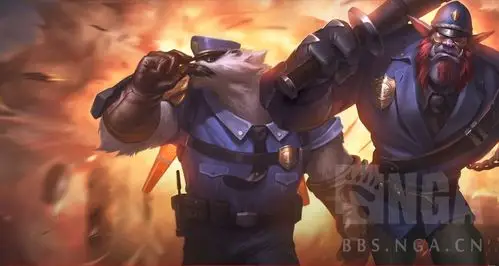 [游戏本体] [游戏本体] 沃利贝尔(狗熊)重做后皮肤原画欣赏