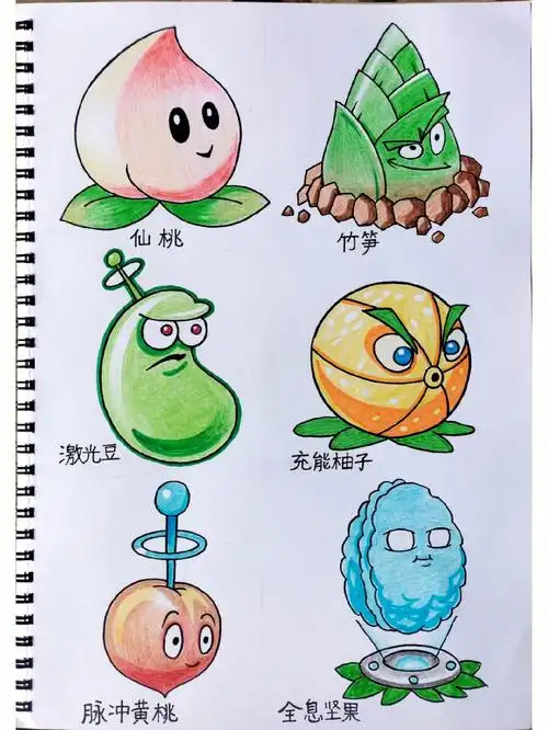 收藏,关注哦#绘画  #插画  #原创  #植物大战僵尸  #植物大战僵尸2