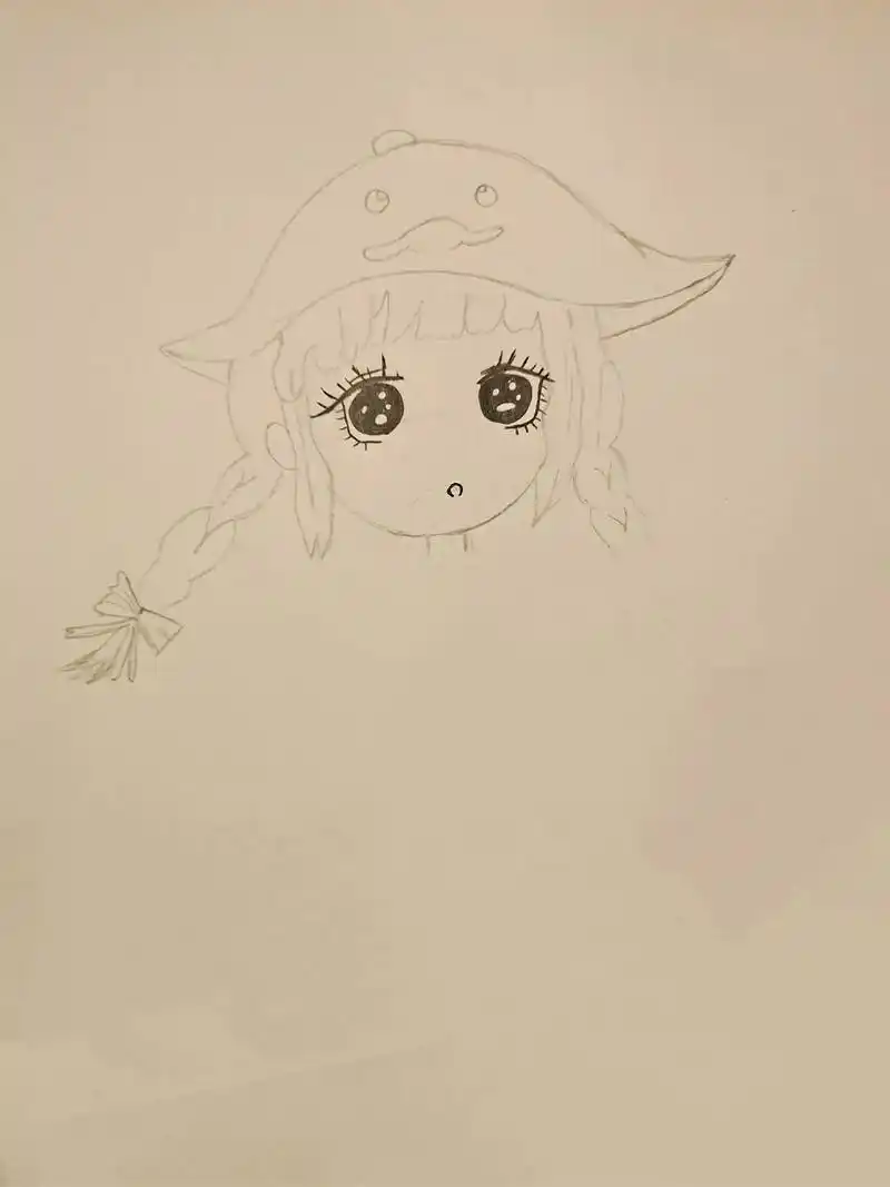 今天画个女孩纸吧喜欢就点个赞吧