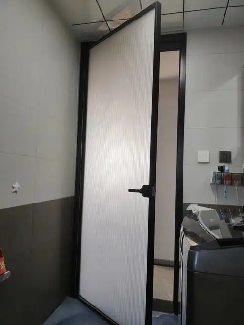 极简边框长虹超白磨砂钢化玻璃没有翻车