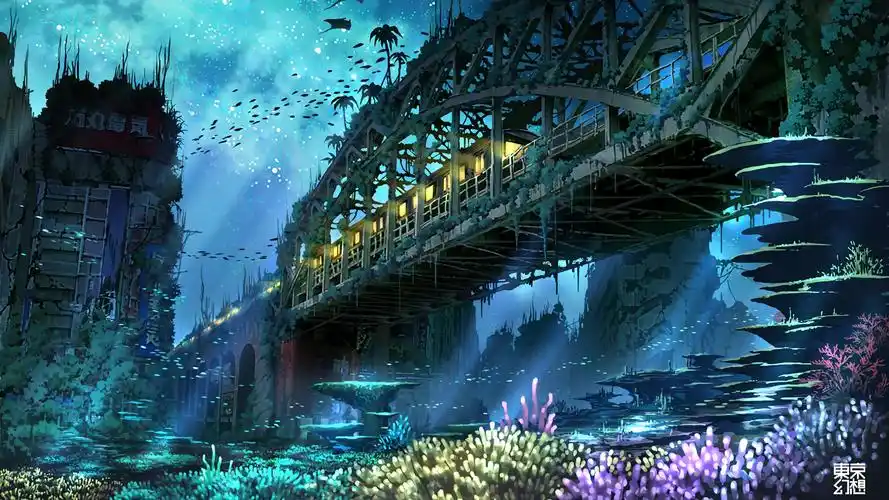 4k壁纸二次元风景美图