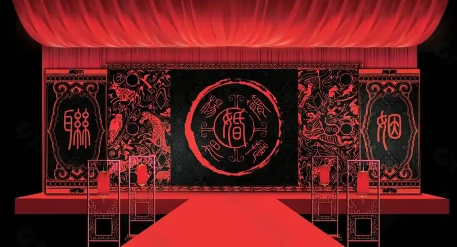 汉唐婚礼效果图